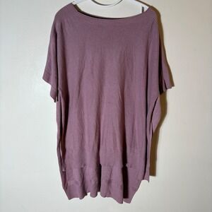 Lululemon OS Be At Ease Cashmere‎ Blend Poncho Dusty Rose